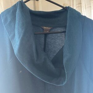 Eddie Bauer Teal Knit Sweater